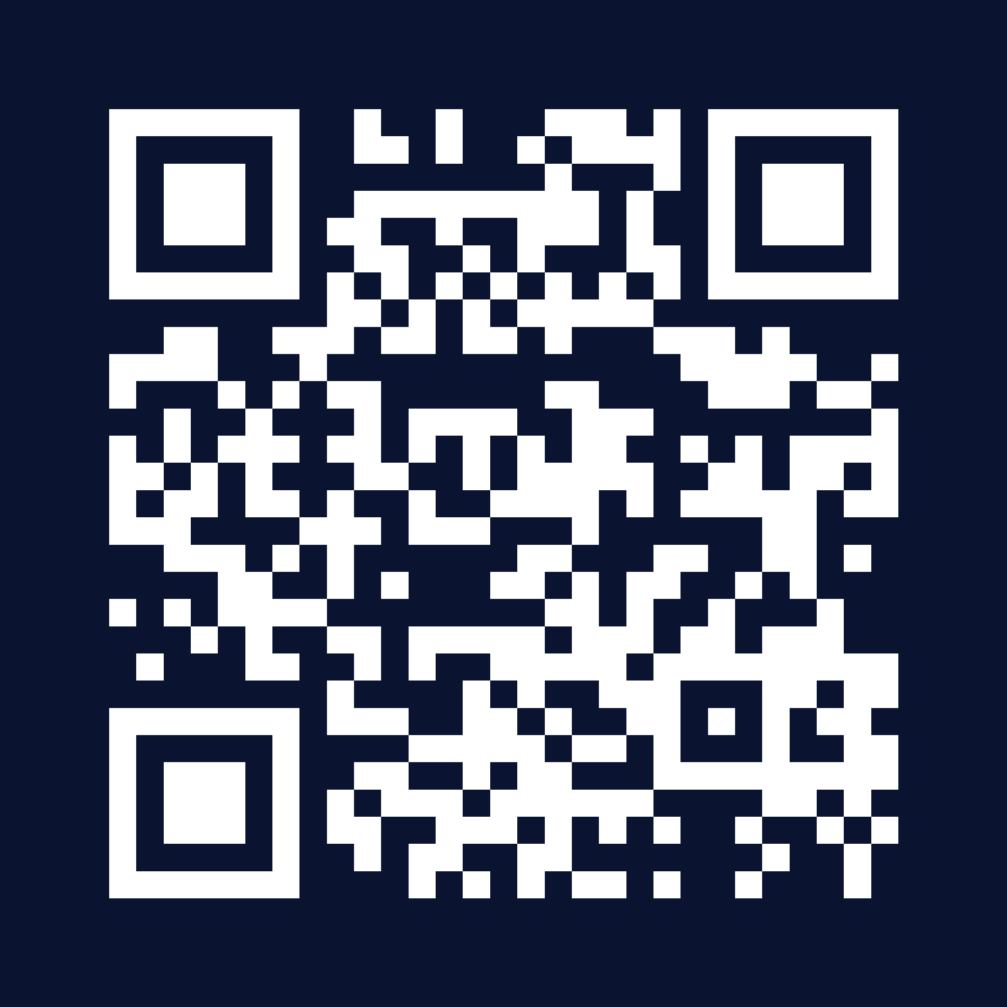 QR a poliedro.red — Blanco sobre noche